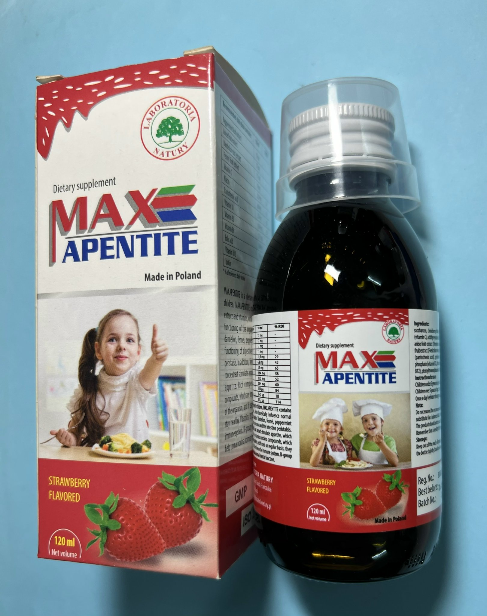Siro Max Apentite-Kích thích ăn ngon, tăng sức đề kháng (lọ 120ml)
